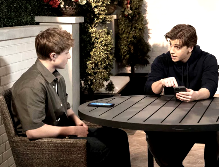 General Hospital: Rocco Falconeri (Finn Francis Carr) and Giovanni ‘Gio’ Palmieri (Giovanni Mazza)